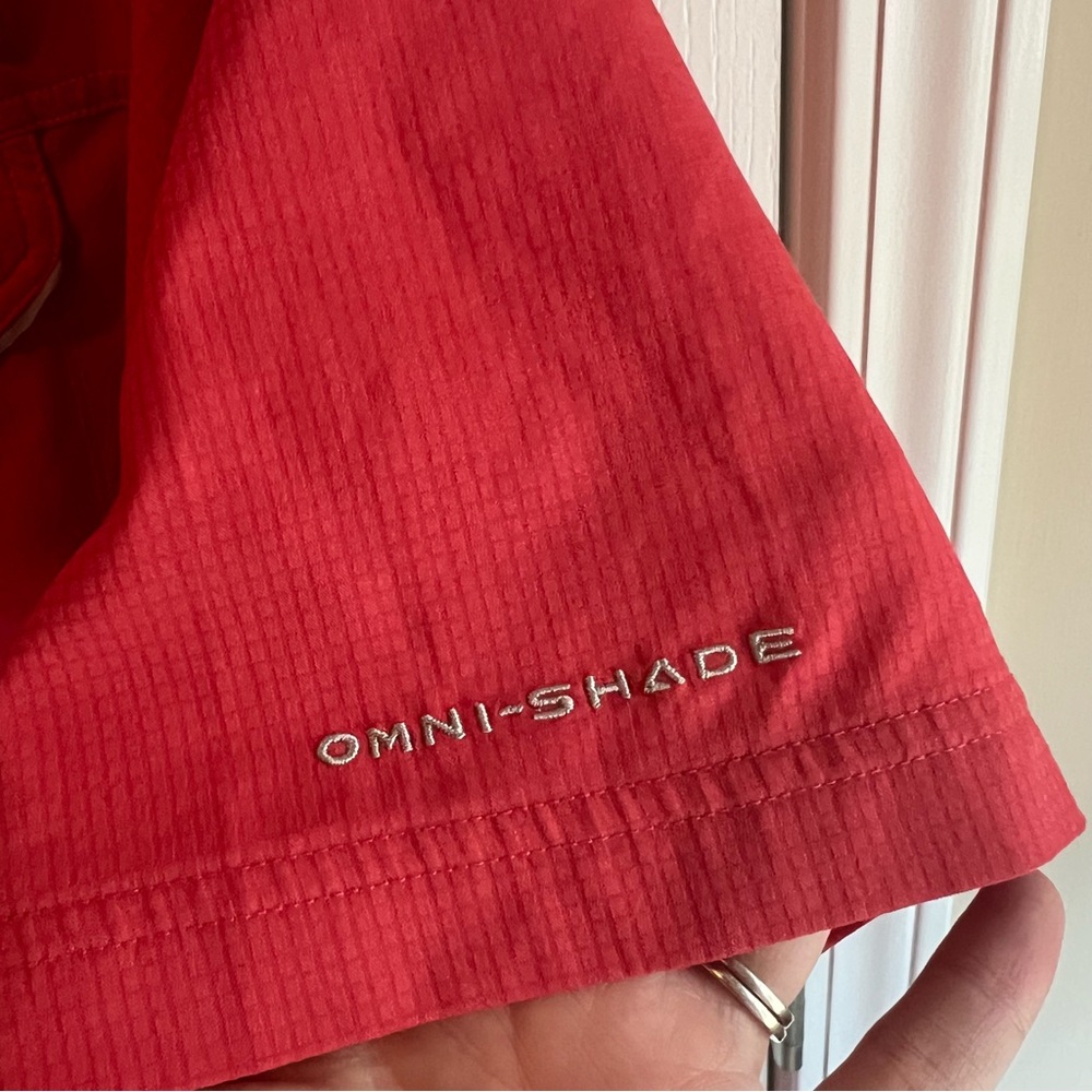 Columbia‎ Men's Red PFG Shirt Size Large - Picture 4 of 13